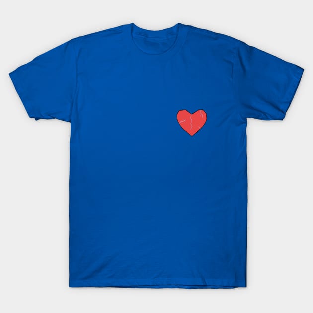 Heartbroken T-Shirt by LabByEddie